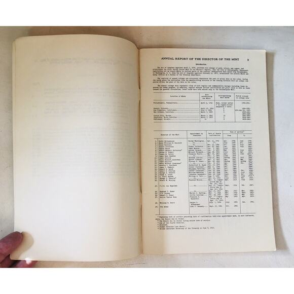 Vintage 1962 United States Domestic Coin Mints Pamphlet Government Printing DC - Picture 2 of 8